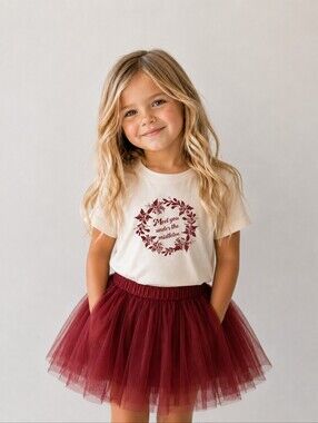 Tenth & Pine Mistletoe Tee - Toddler 4t
